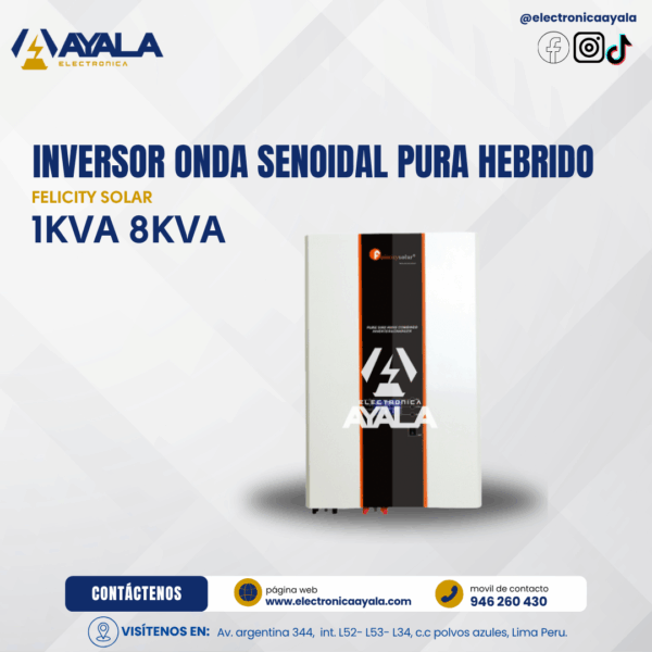 ONDA SENOIDAL PURA HEBRIDO FELICITY SOLAR