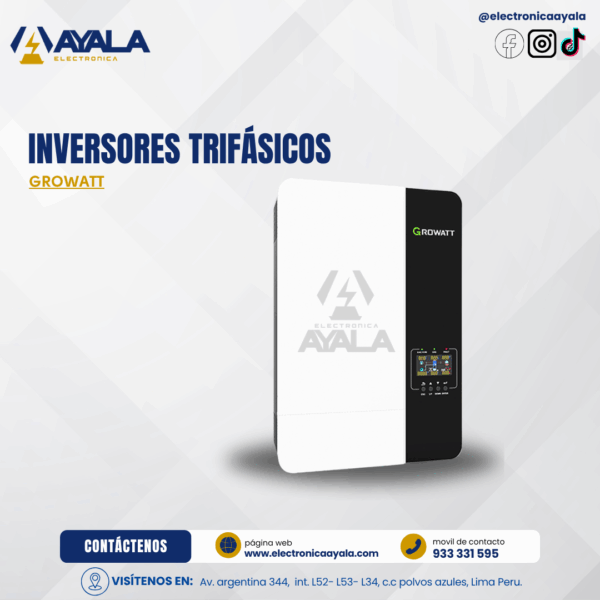 TRIFÁSICOS GROWATT