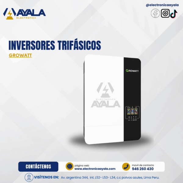 TRIFÁSICOS GROWATT