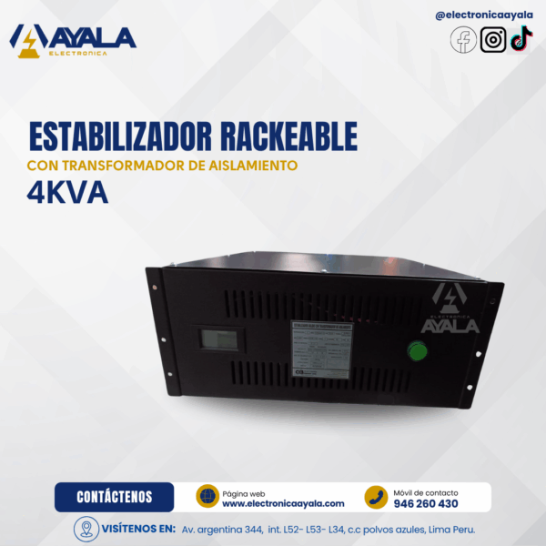 ESTABILIZADOR 4KVA