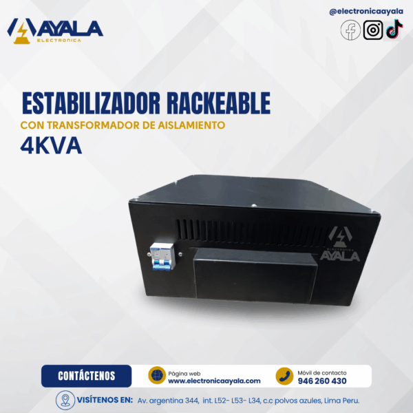 ESTABILIZADOR 4KVA - Imagen 2
