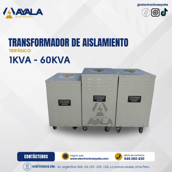 TRIFÁSICO 1KVA-60KVA