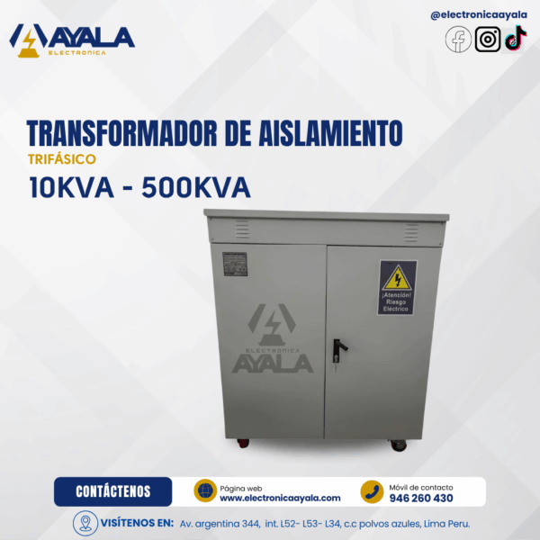 TRIFÁSICO 10KVA-500KVA