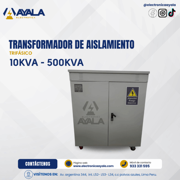 TRIFÁSICO 10KVA-500KVA