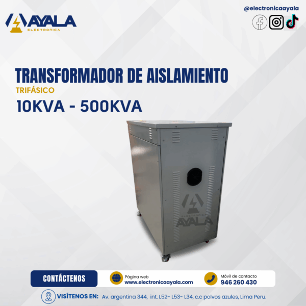 TRIFÁSICO 10KVA-500KVA - Imagen 3