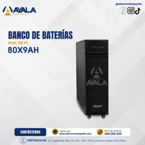 Banco de Baterías ESOL TRI PT 80X9AH