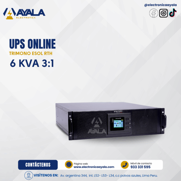 TRIMONO ESOL RTH 6 KVA 3:1