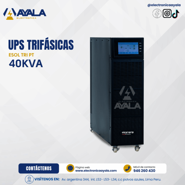 UPS ESOL TRI PT 40KVA