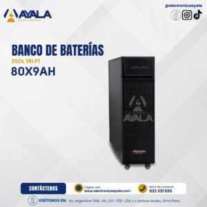 Banco de Baterías ESOL TRI PT 80X9AH