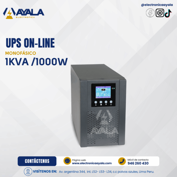 MONIFÁSICO 1KVA/1000W
