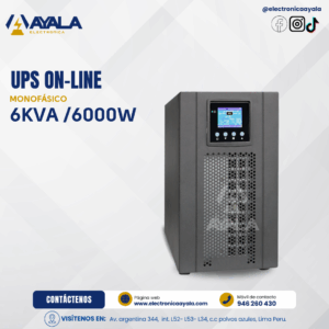 MONOFÁSICO 6KVA/6000W