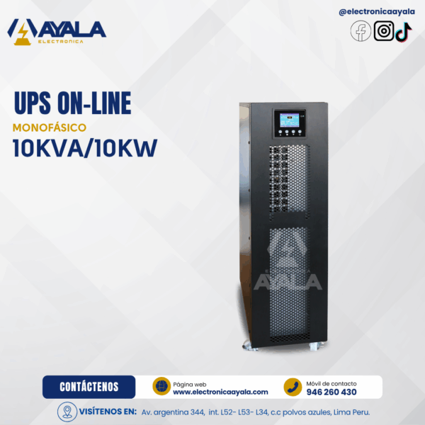MONOFÁSICA 10KVA/10KW